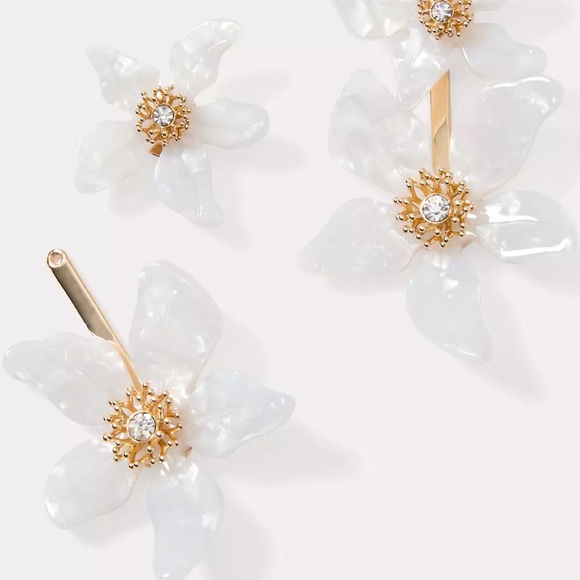 Lilly Pulitzer Plumes In Bloom Convertible Earrings nwt - Picture 2 of 4